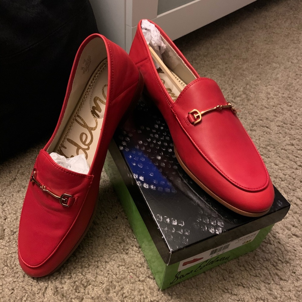 Sam Edelman size 9 red flats